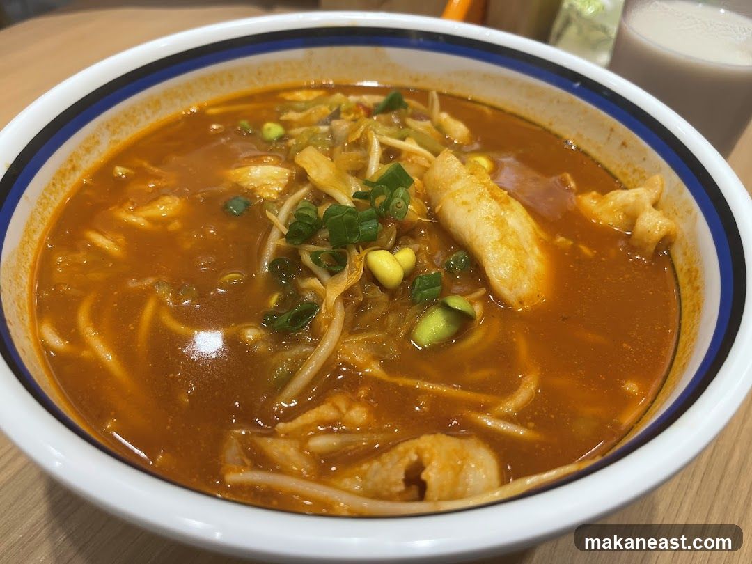Spicy Noodle Soup