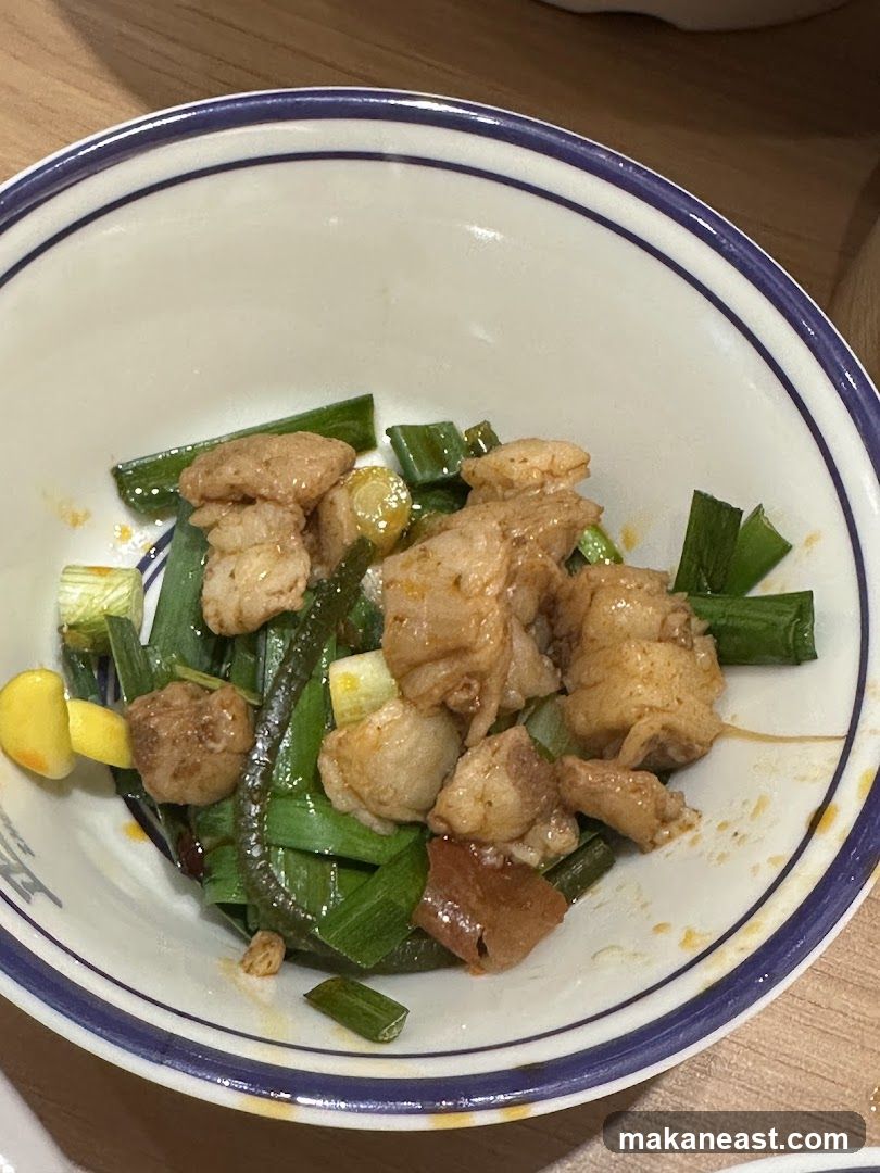 Stir-fried Pork with Leeks