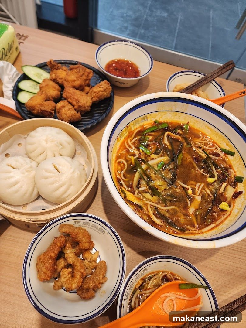 Asian Food Spread