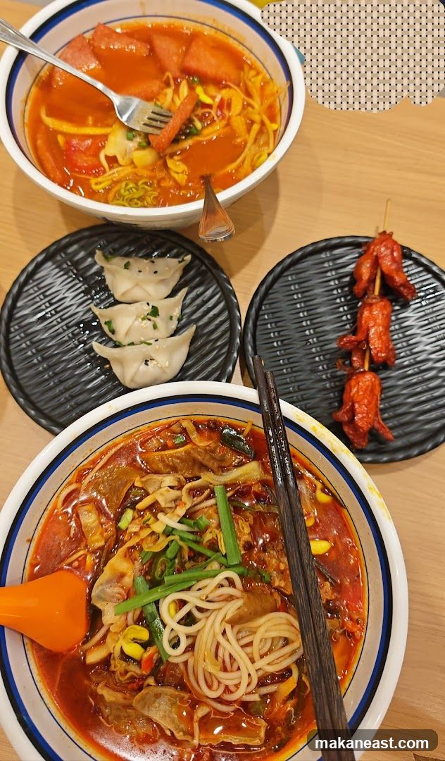 Noodle Soup and Appetizers