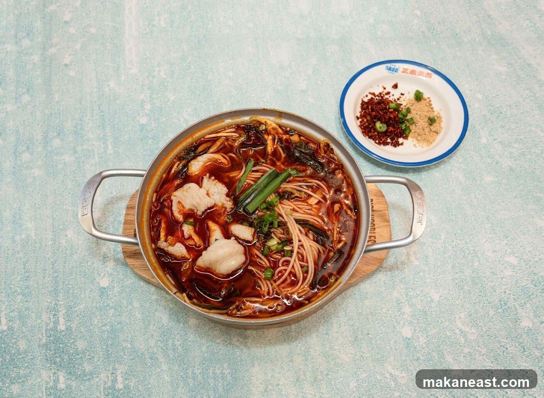Spicy Noodle Soup