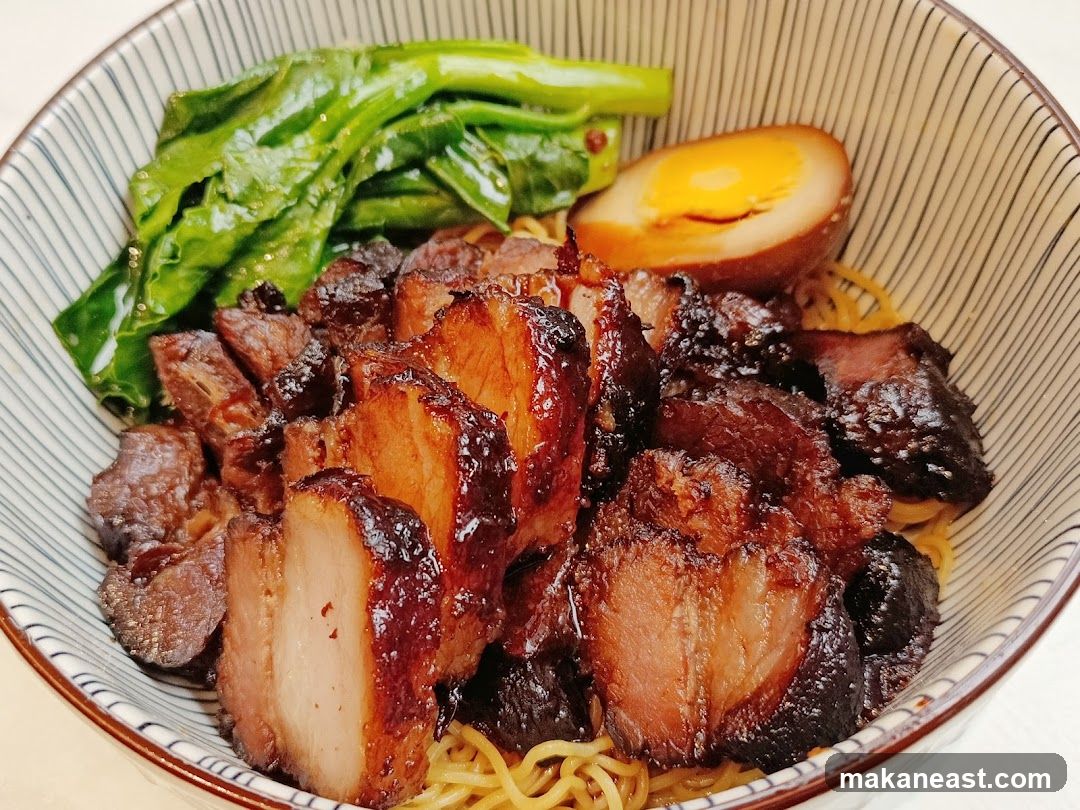 Braised Pork Belly Noodles