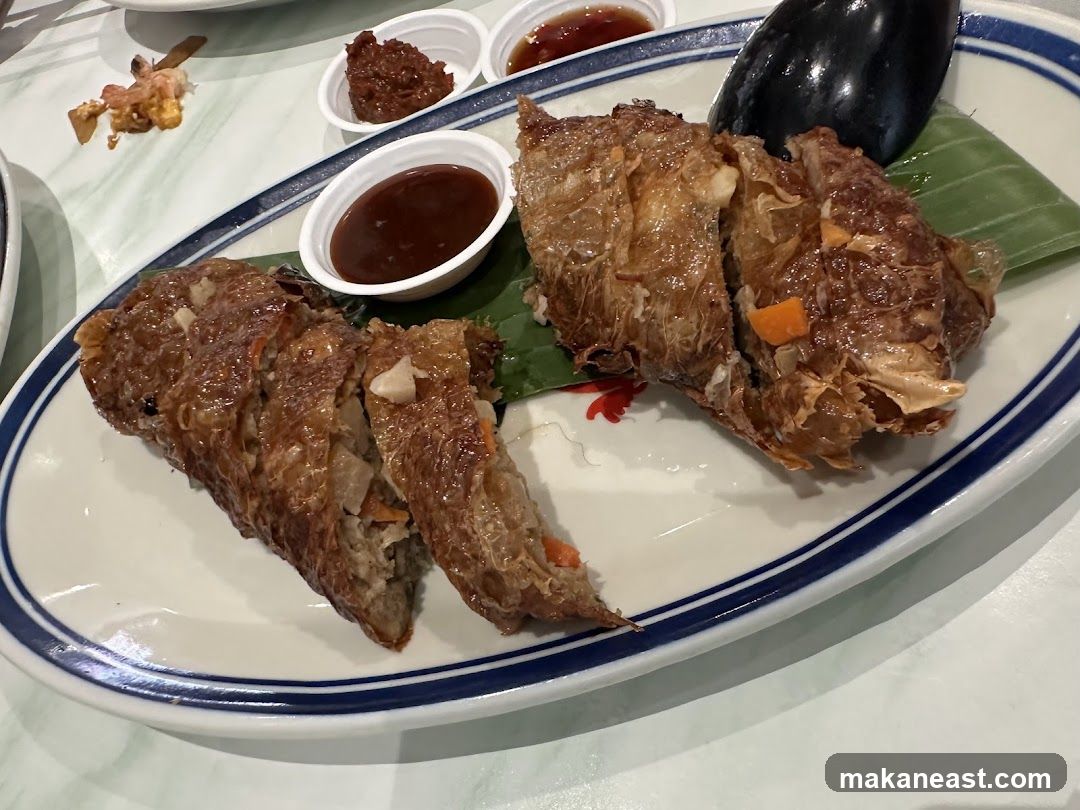 Fried Bean Curd Rolls