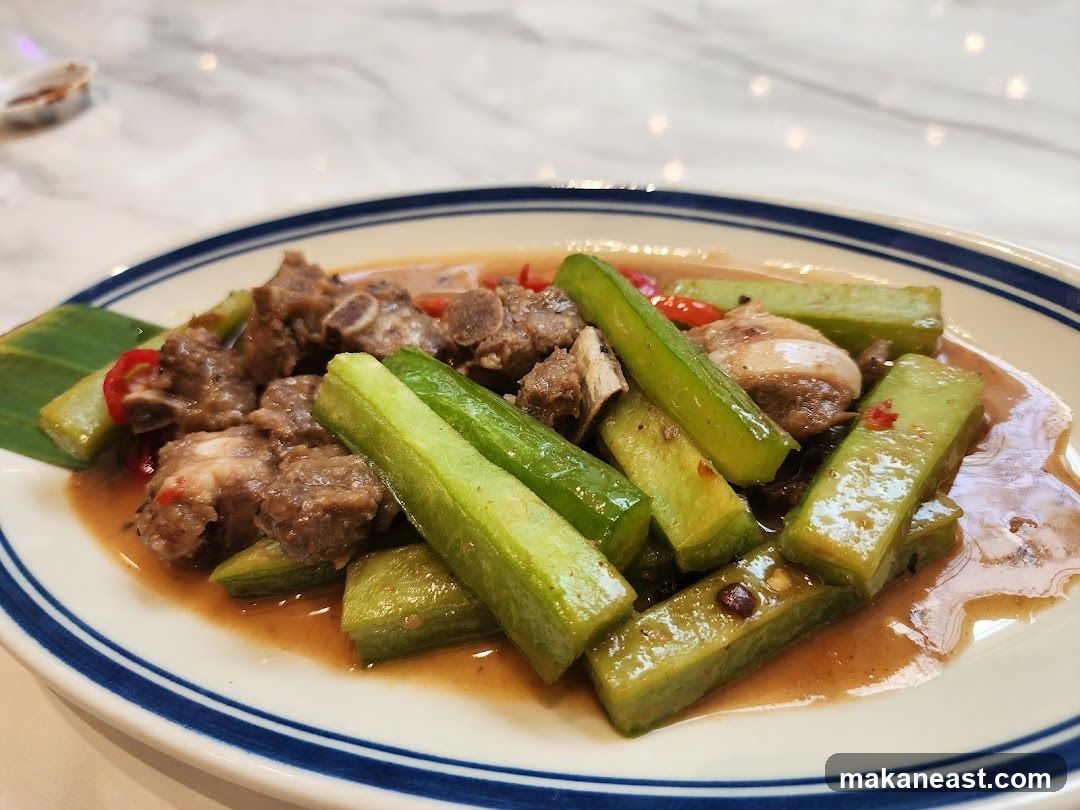 Braised Pork Ribs with Bitter Melon