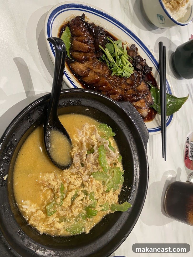 Braised Pork Belly and Bitter Gourd Soup