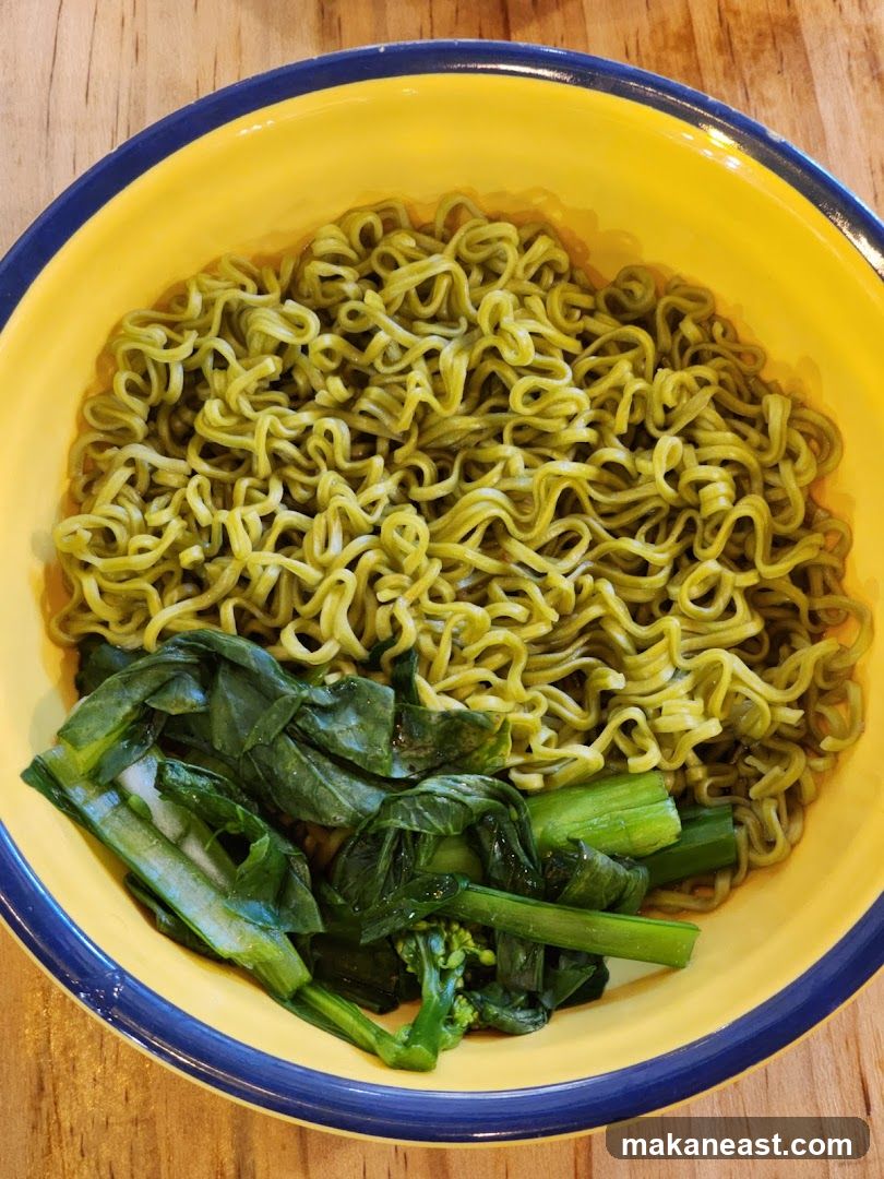 Noodles with Greens