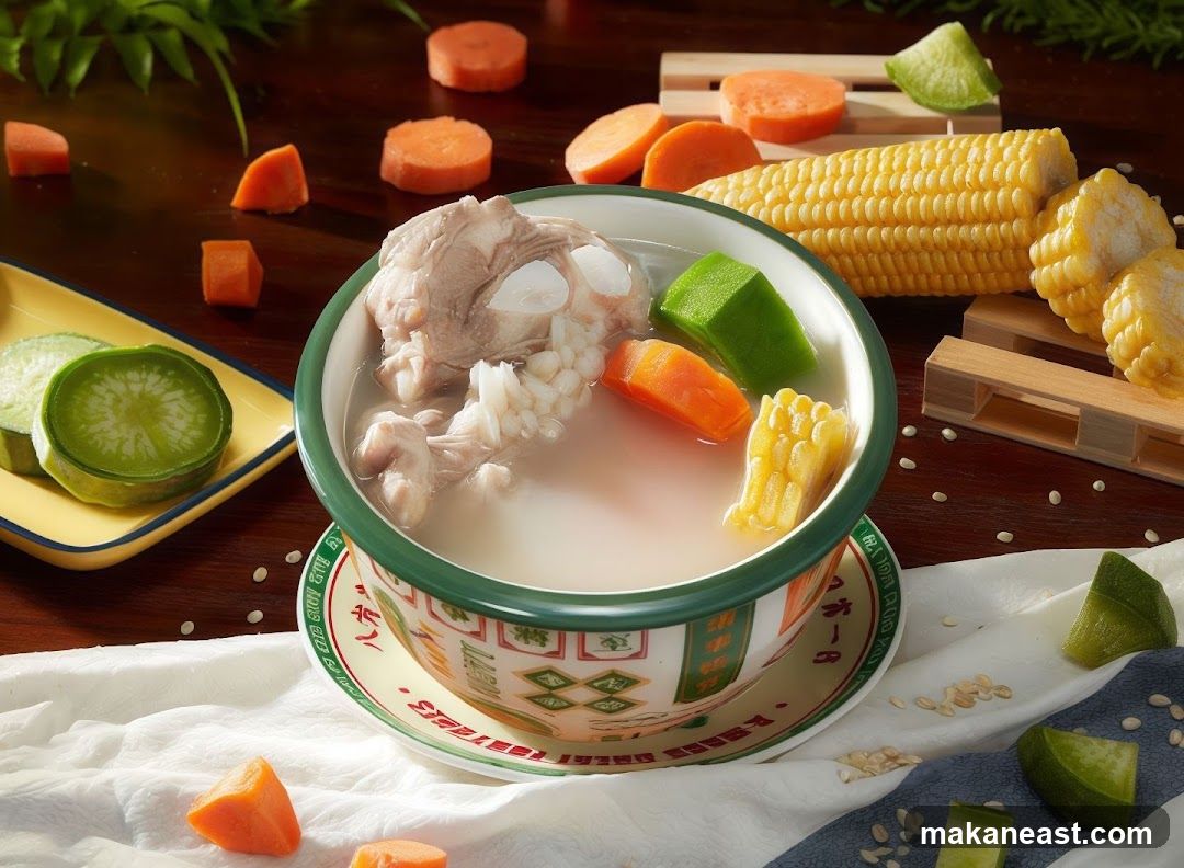 Pork Rib Soup with Vegetables