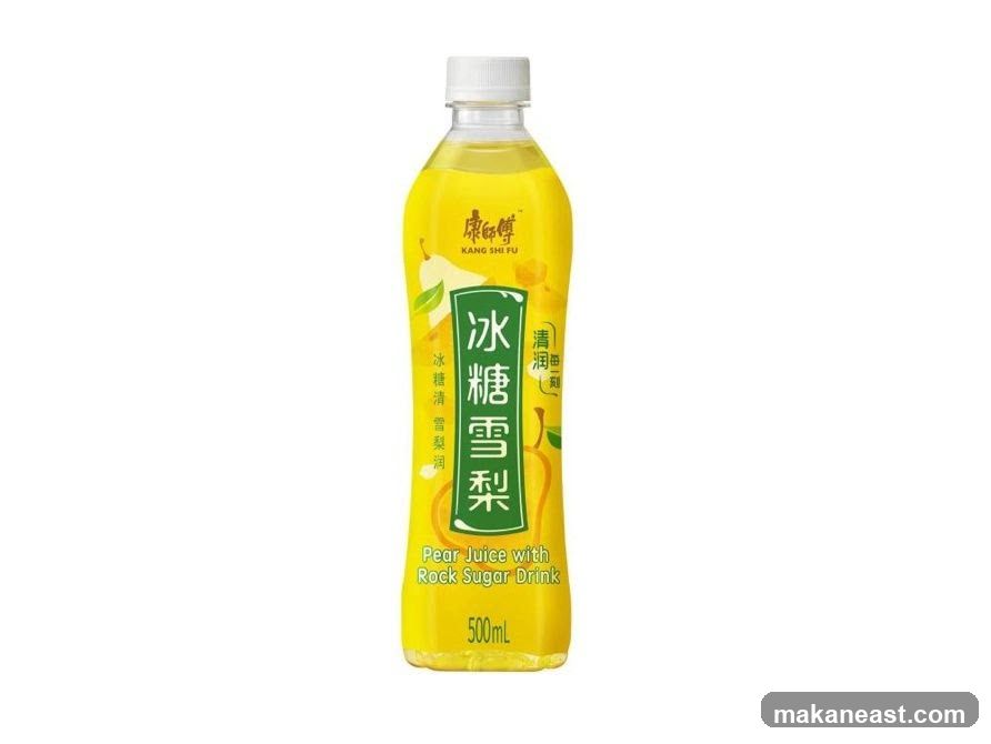 Pear Juice with Rock Sugar Drink
