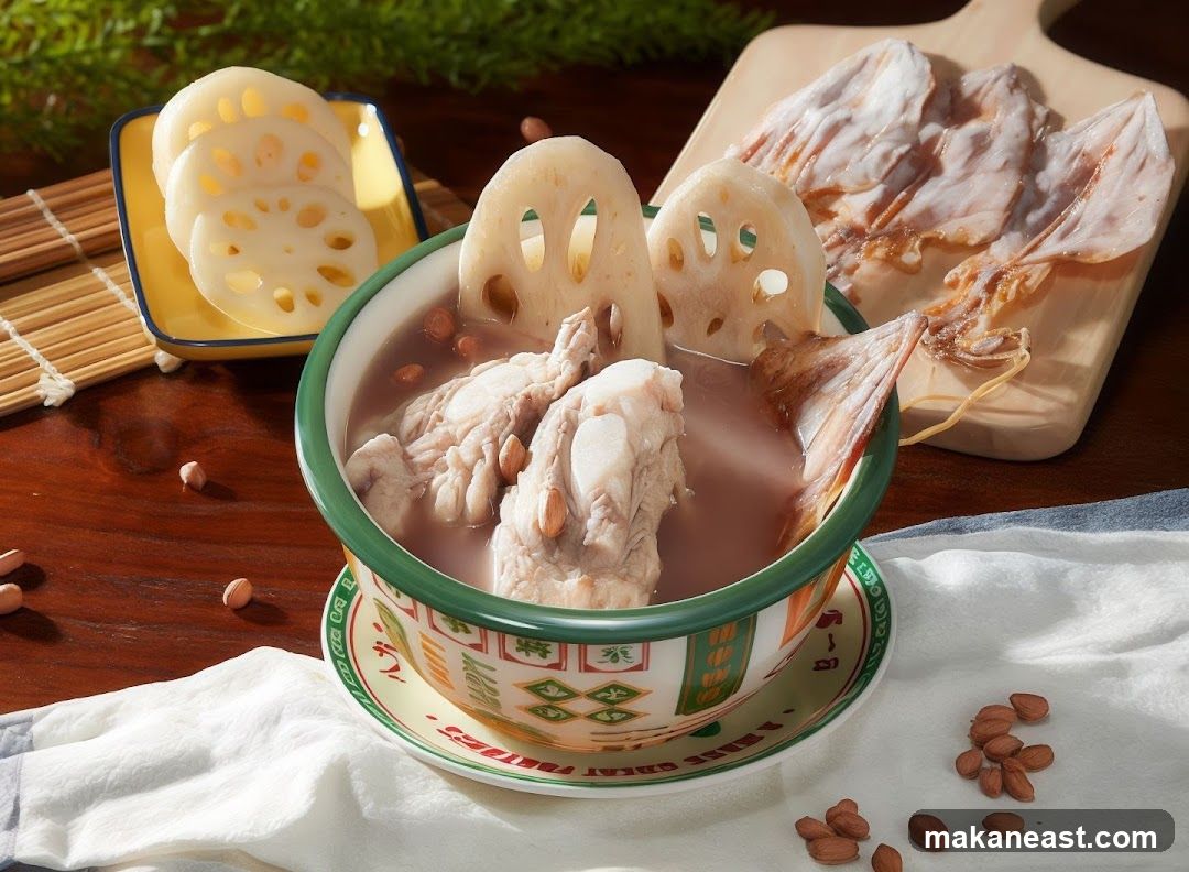 Lotus Root Pork Rib Soup