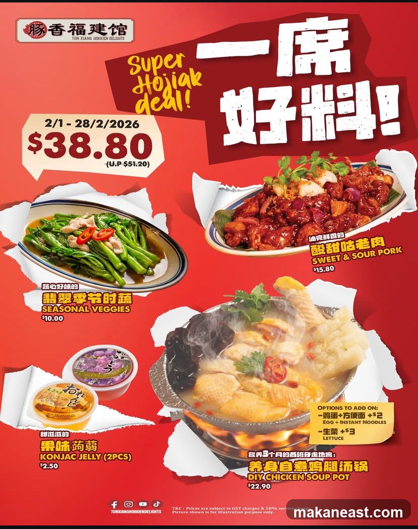 Tun Xiang Hokkien Delights - Super Hojiak Deal