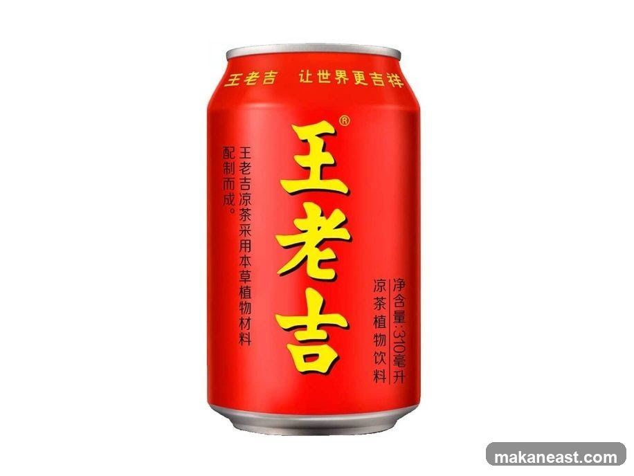 Wanglaoji Herbal Tea Can