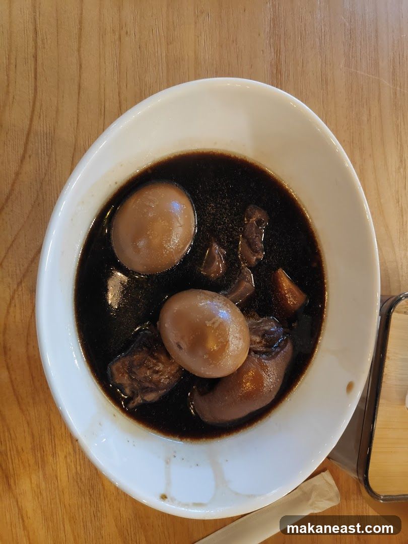 Braised Eggs and Pork Belly