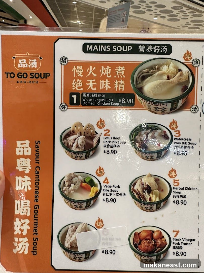 MAINS SOUP