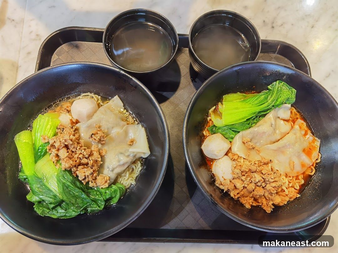 Noodle Bowls with Soup