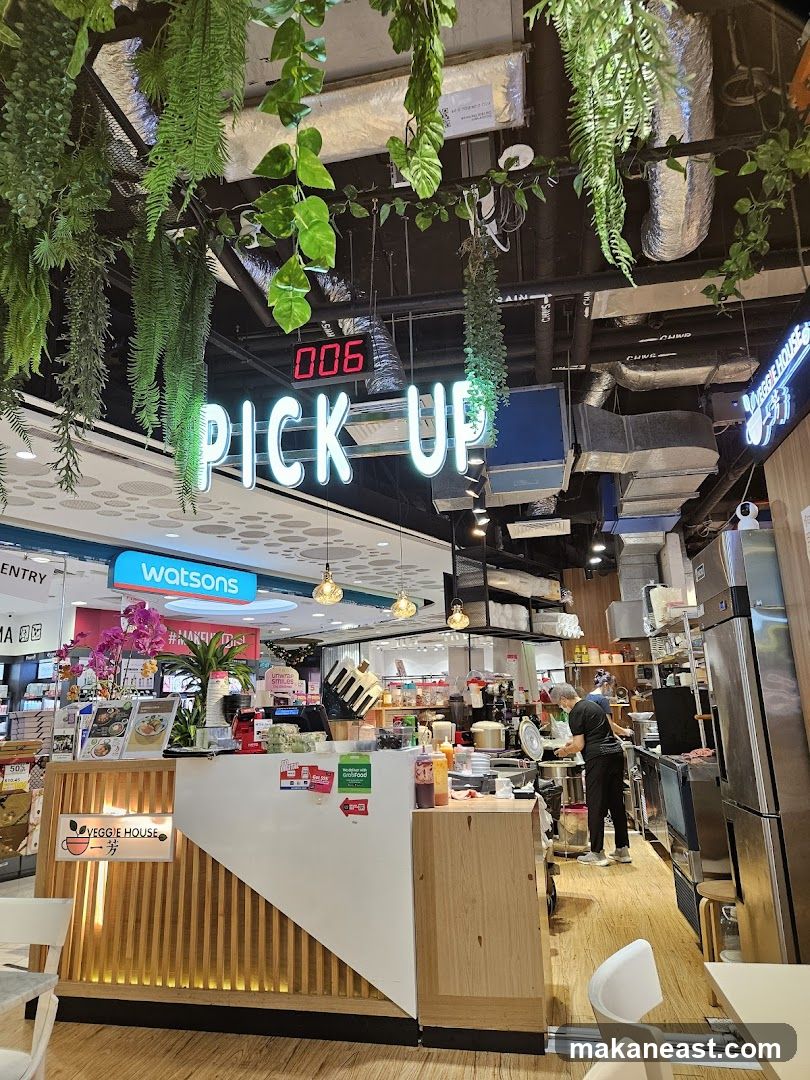 Veggie House Pick Up Counter