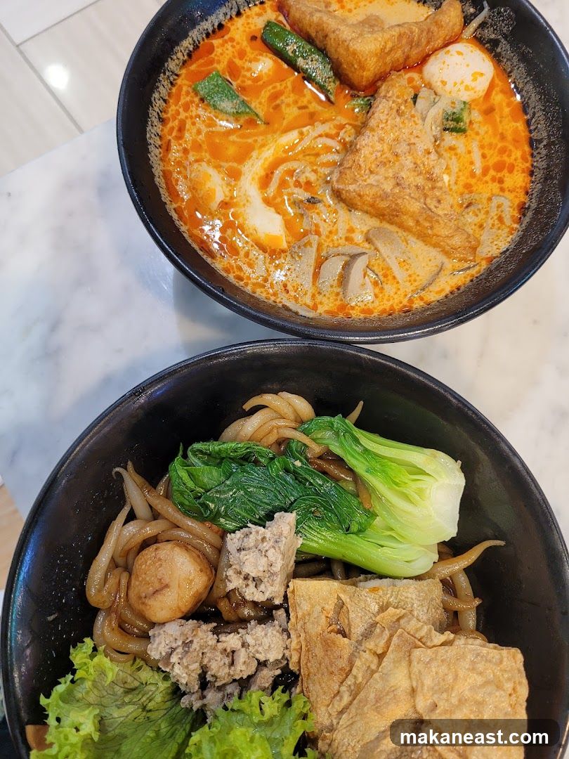Two Bowls of Noodles