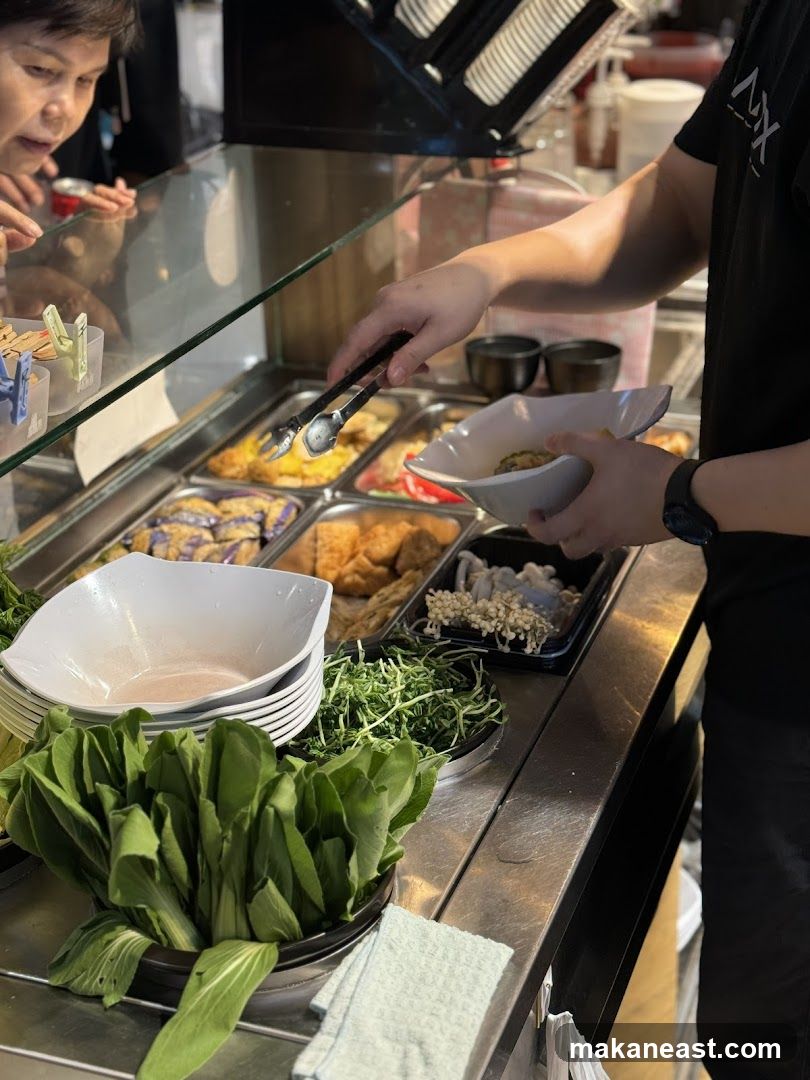 Buffet Food Selection