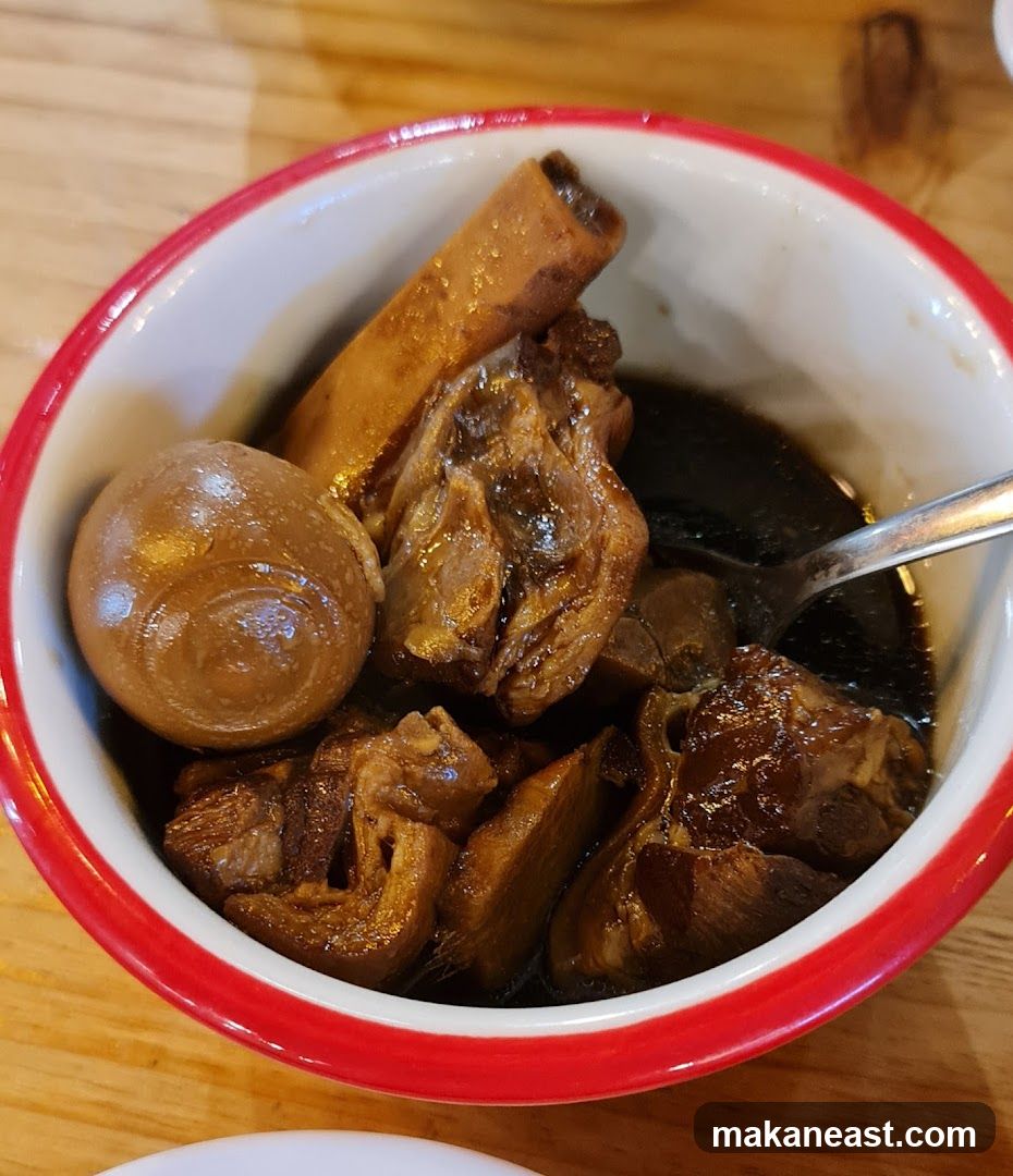 Braised Pork Belly and Eggs