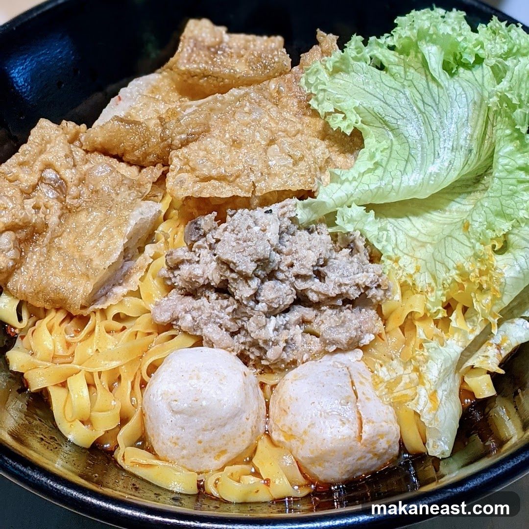 Noodles with Meat and Fish Balls