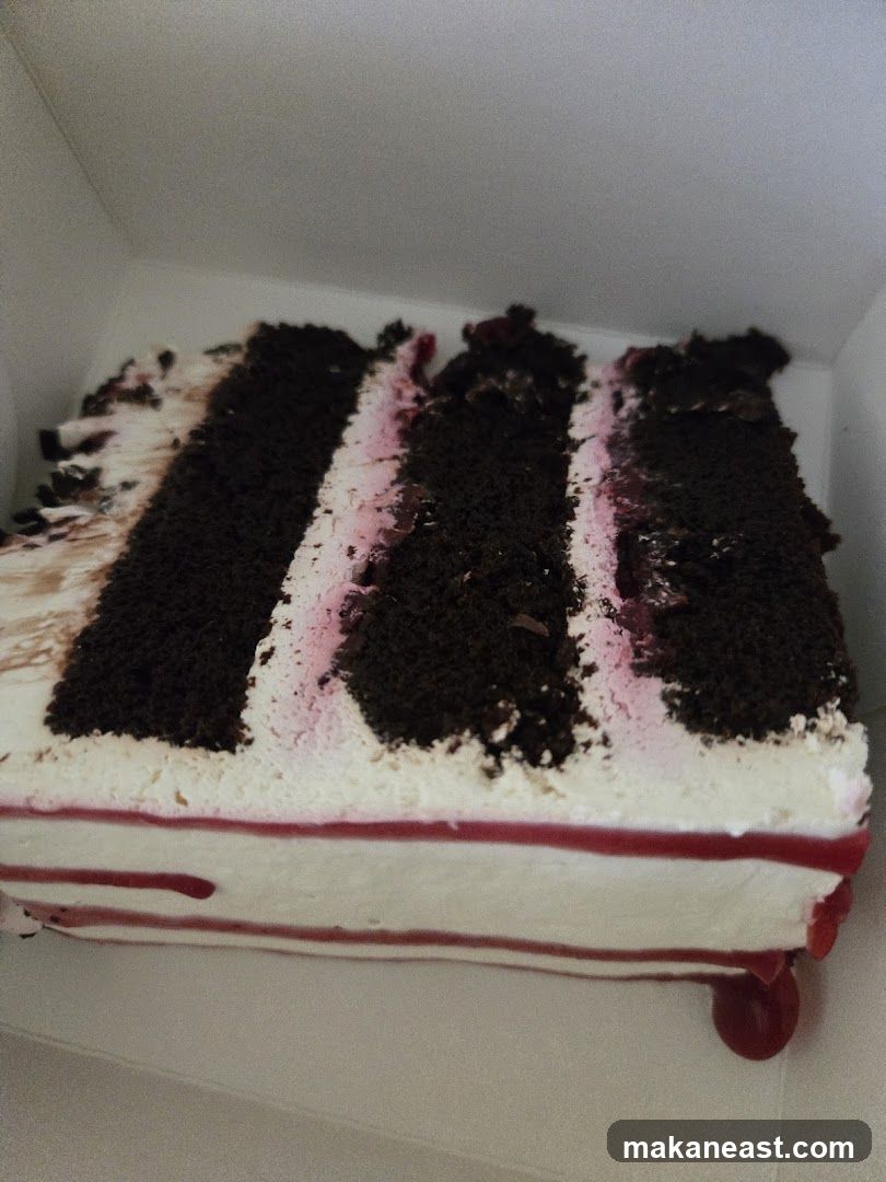 Slice of Chocolate Cake