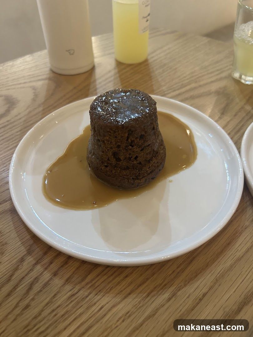 Dessert with Sauce