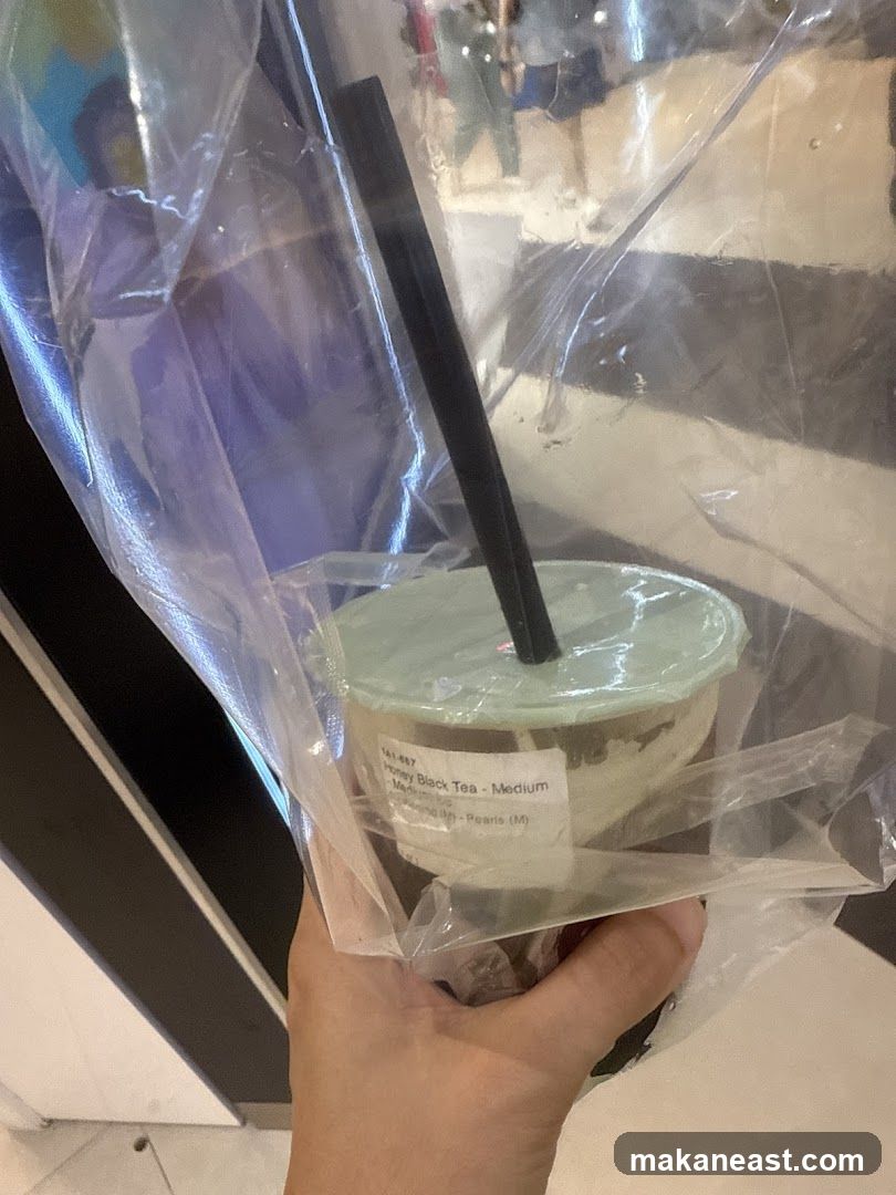 Drink in Plastic Bag