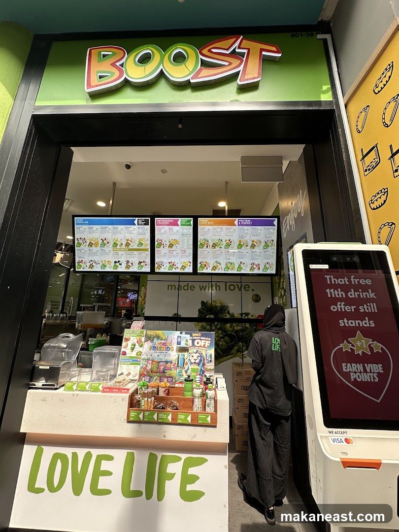 Boost Juice @ White Sands