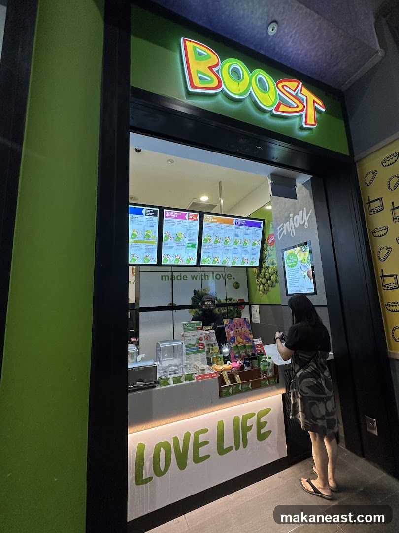 Boost Juice @ White Sands