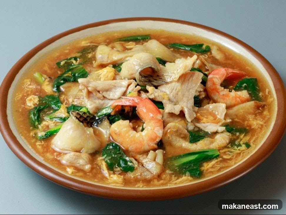 Seafood and Pork Noodles