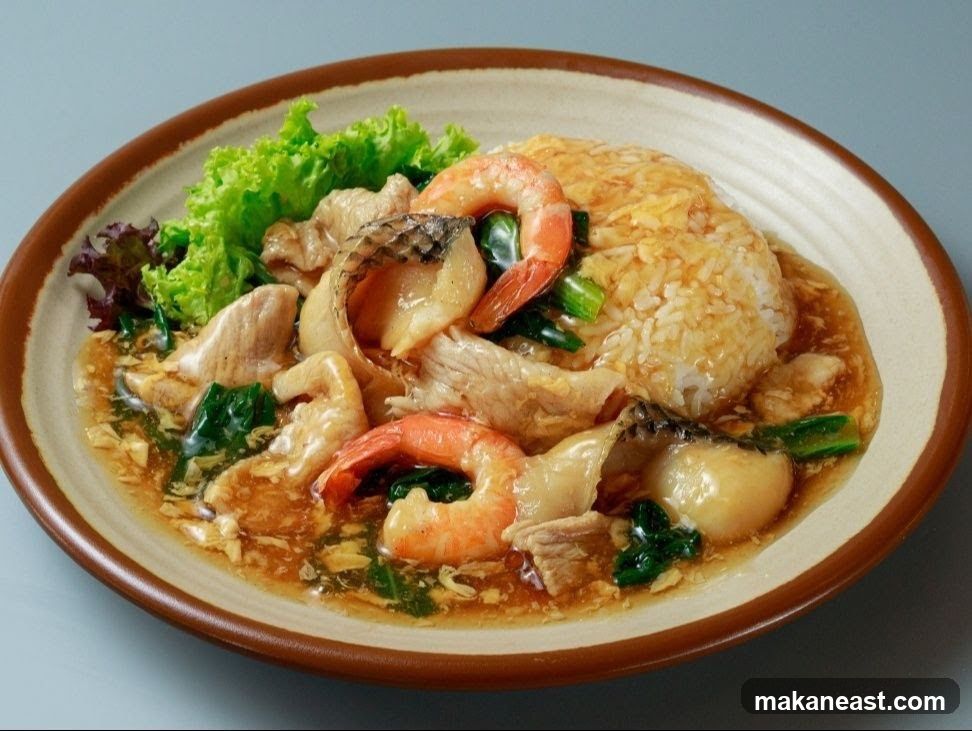 Seafood and Pork Rice