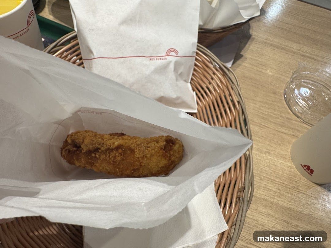 Fried chicken in paper bag