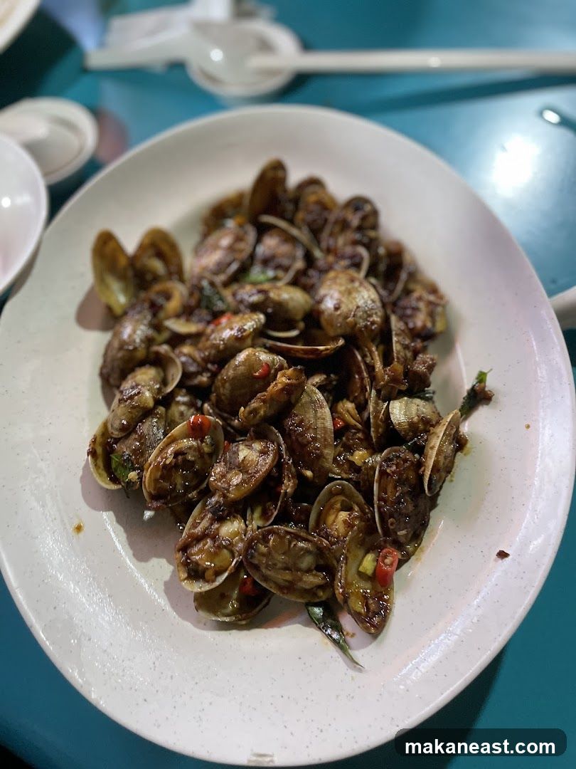 Stir-fried Clams