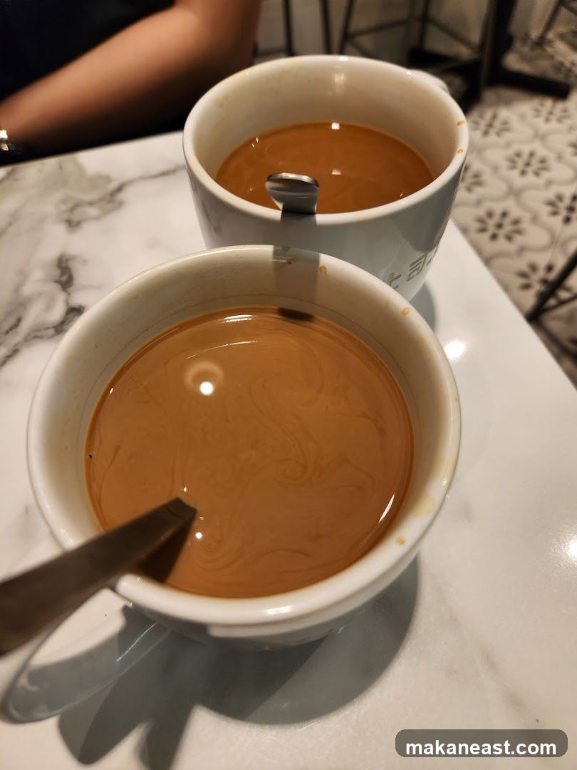 Two cups of coffee