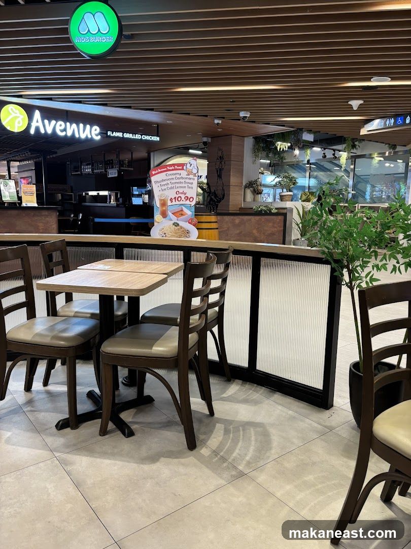 Restaurant Seating Area