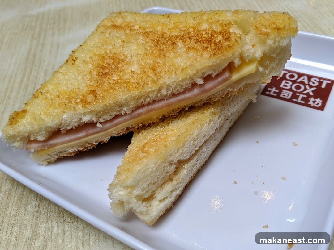 Ham and Cheese Toast