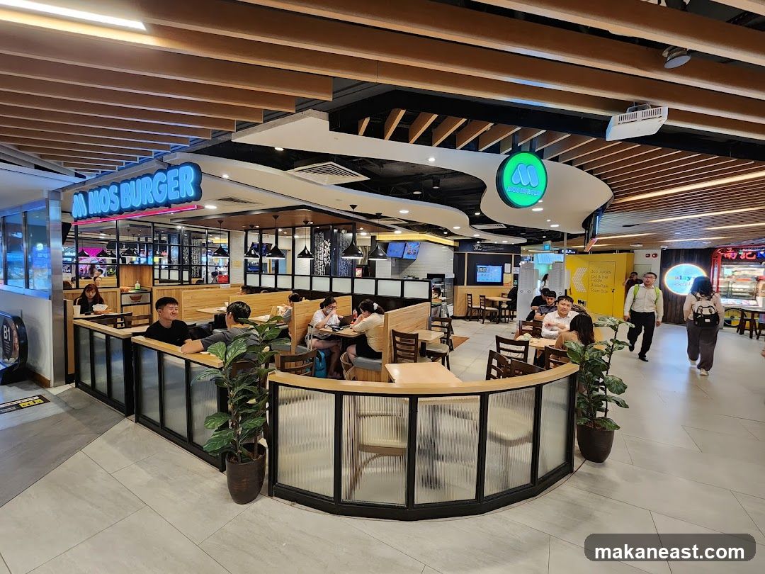 MOS Burger Interior