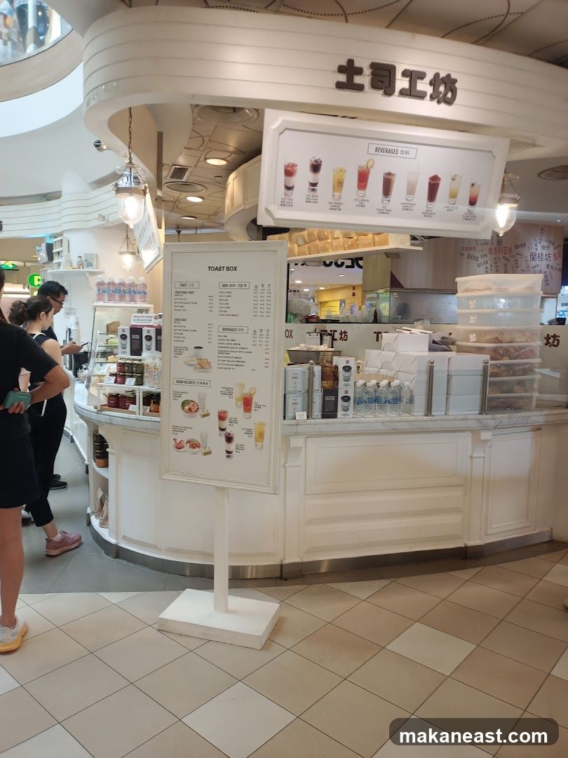 Toast Box Counter
