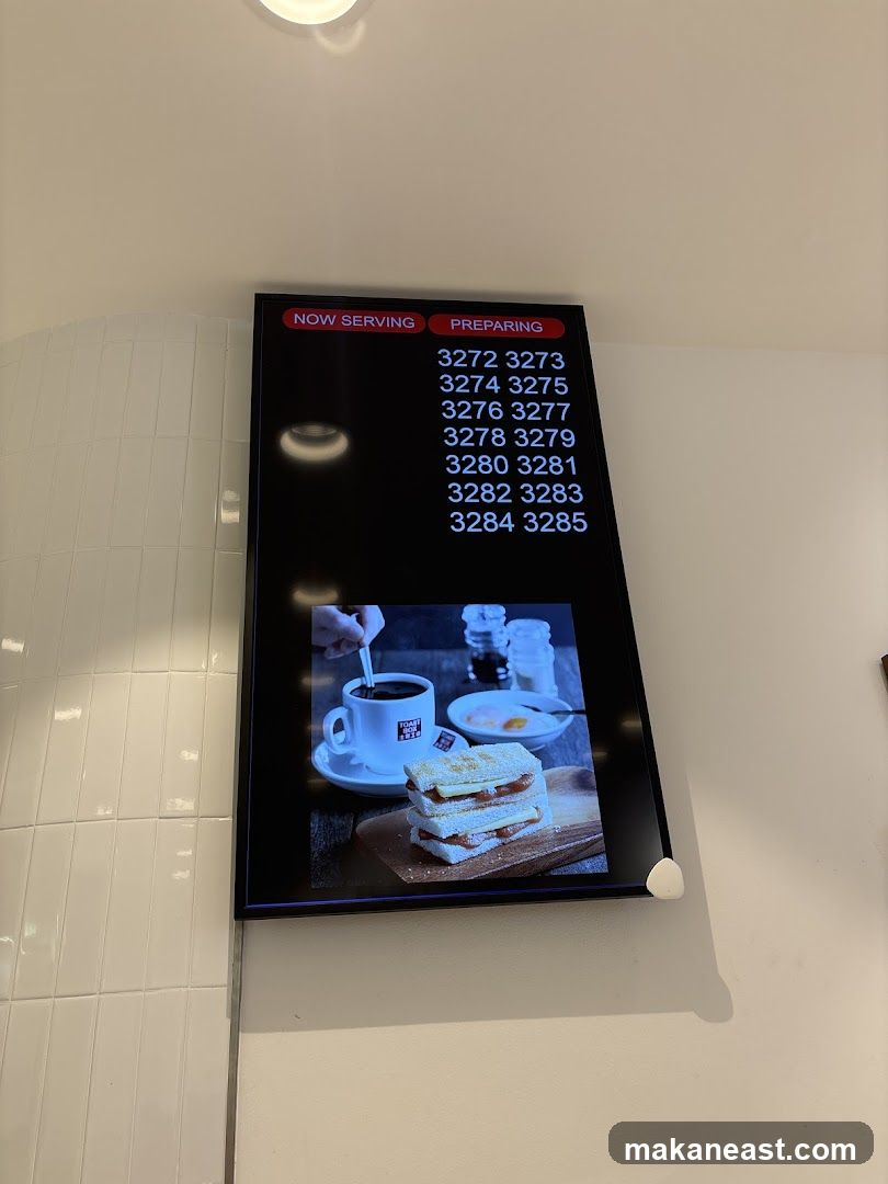 Order Status Display