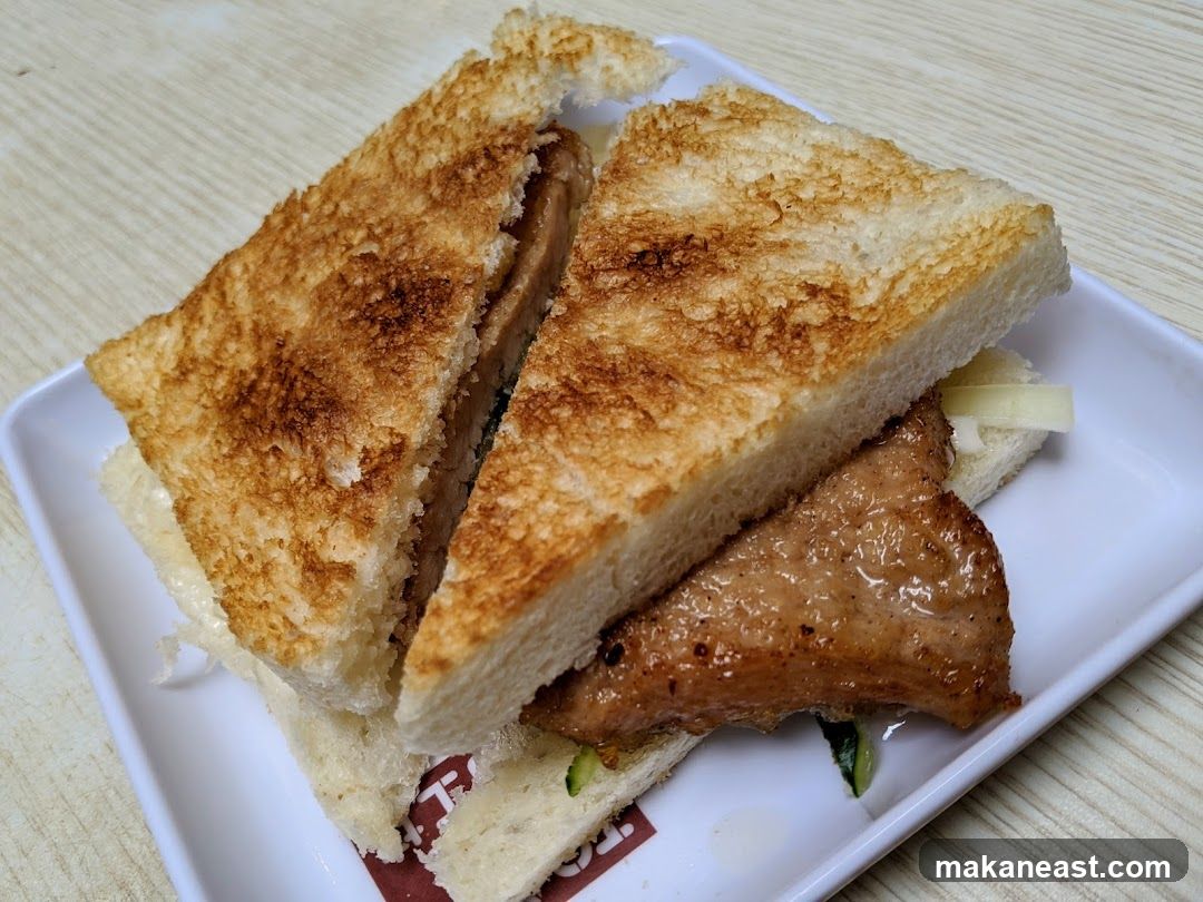 Pork Chop Sandwich