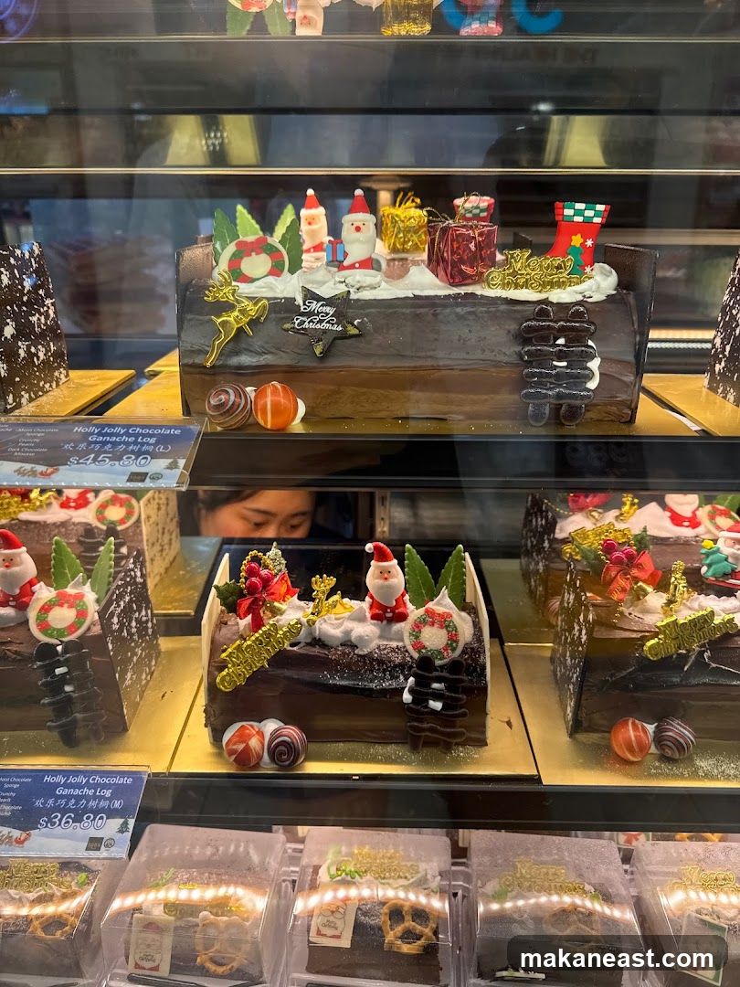 Christmas Chocolate Logs