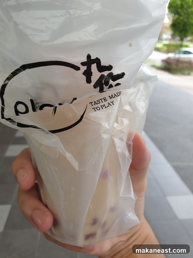 Drink in plastic bag