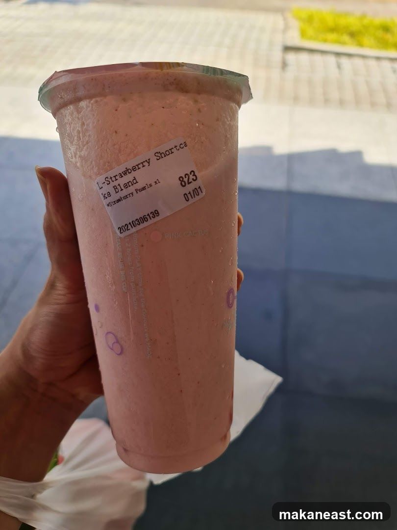 Strawberry Shortcake Blend Drink