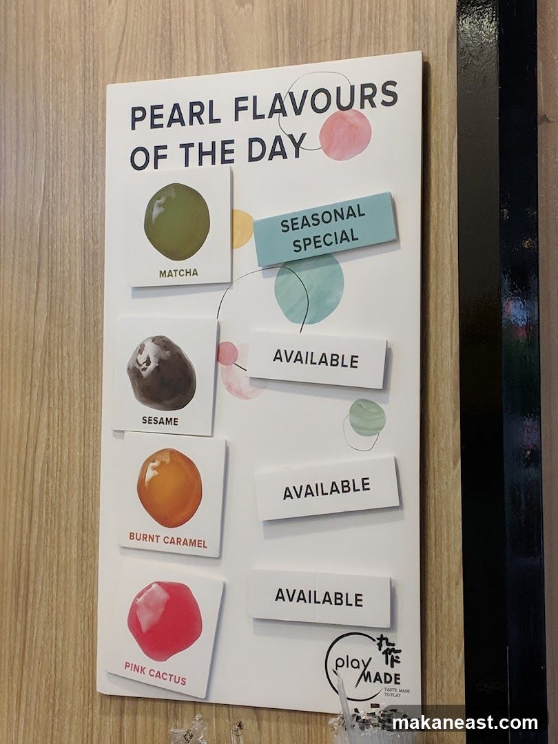 Pearl Flavours of the Day