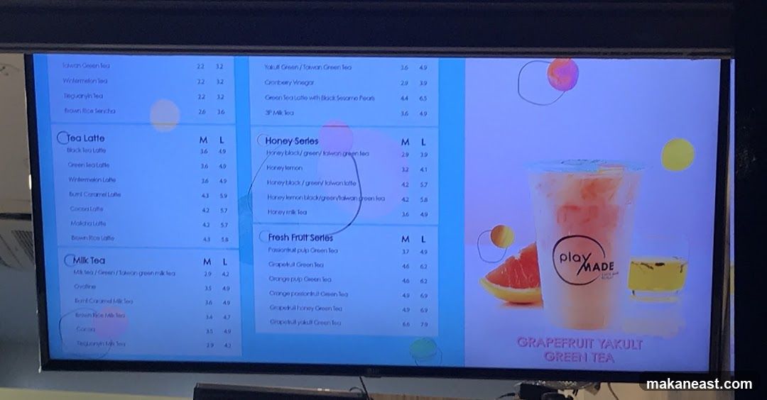 Play Made Menu