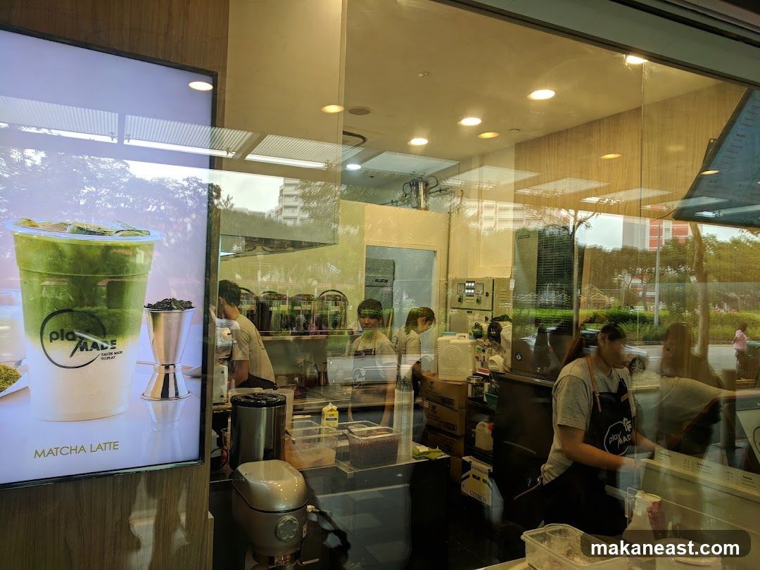 Matcha Latte Display