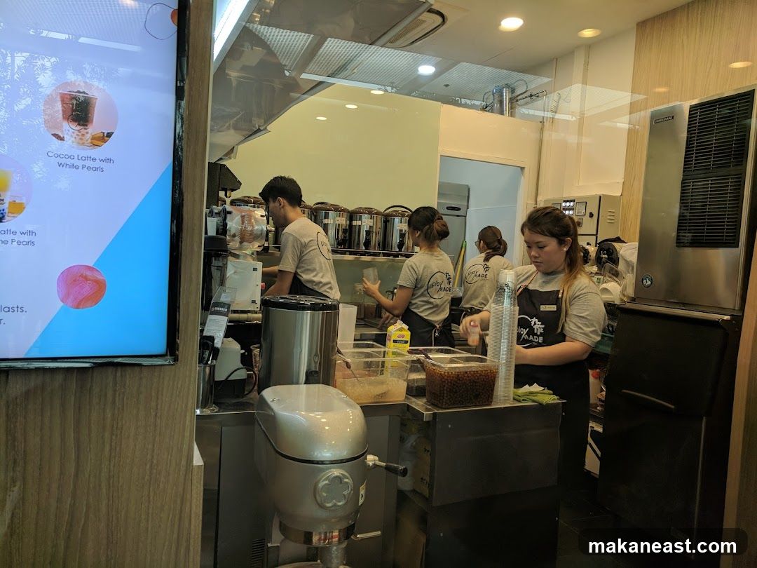 Bubble Tea Shop Interior