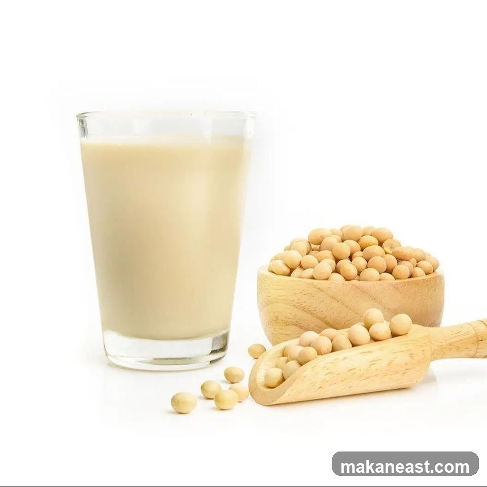 Soy Milk and Soybeans