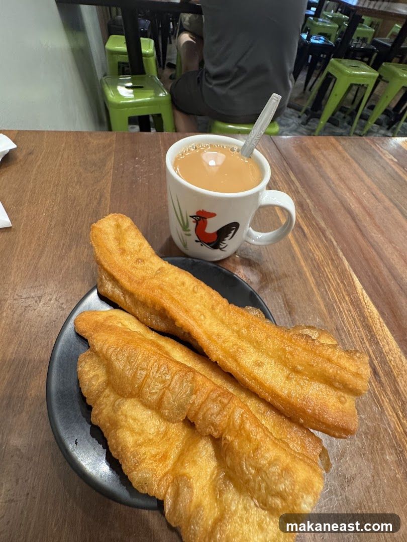 Fried Dough Sticks and Tea