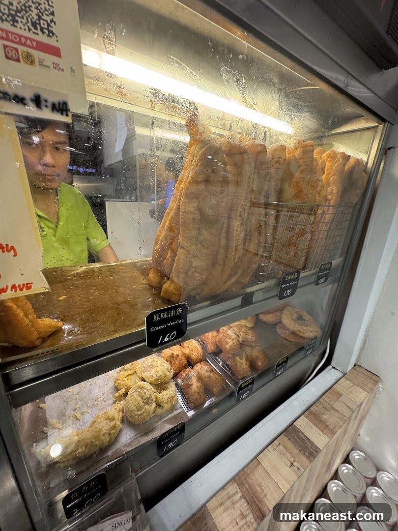 Fried Dough and Pastries Display