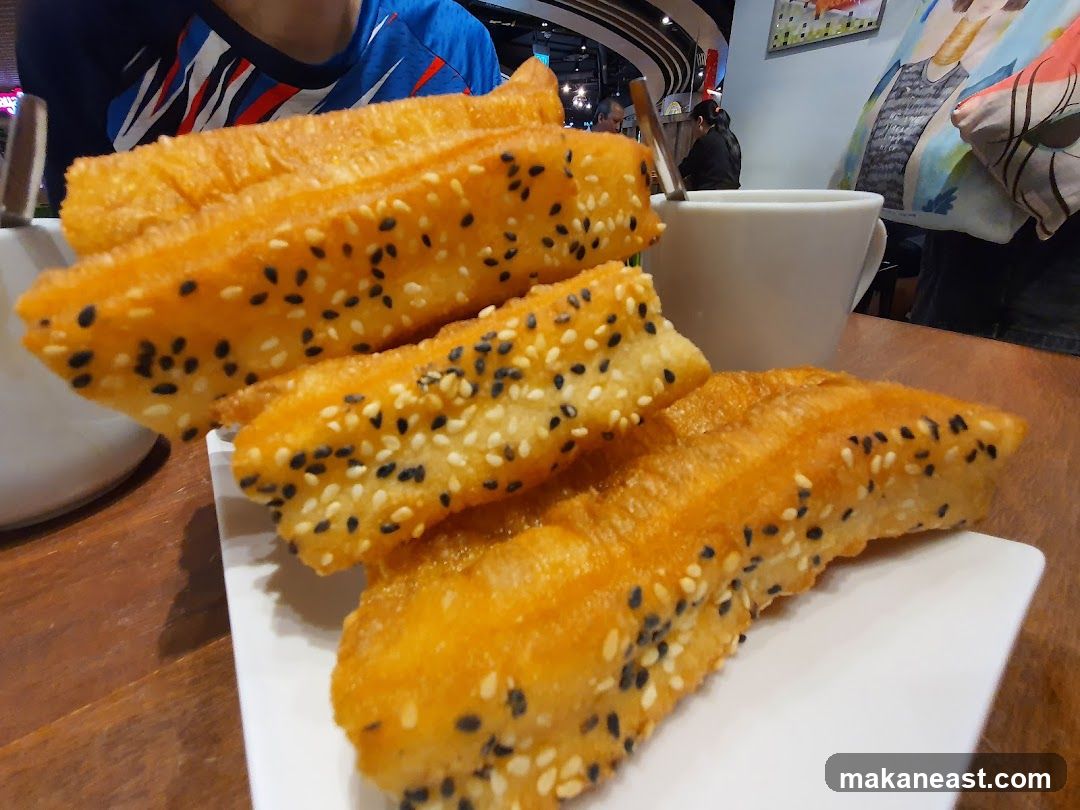 Fried Dough Sticks with Sesame Seeds